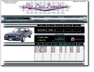 My Car Tracker Screenshot